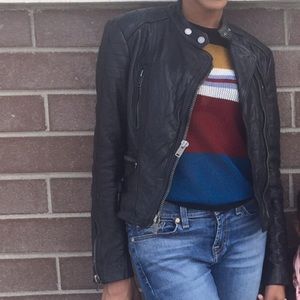 Ralph Lauren Leather Motorcycle Jacket